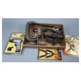 C-Clamps, Air Chisel, & Tools