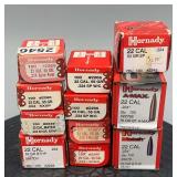 Hornady 22 Cal .224” Bullets (Approx 700 Count)