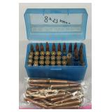 8x57 Norma Cartridges, 38 Count