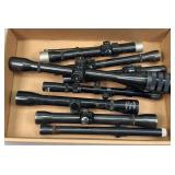 Assortment of Rifle Scopes