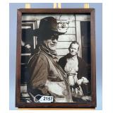 Framed John Wayne Picture