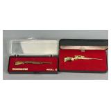 Winchester & Weatherby Tie Clips