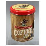 Winchester Coffee Tin with Coffee