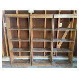 (3) Shelving Units