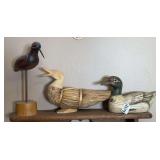 Wooden Duck Decor