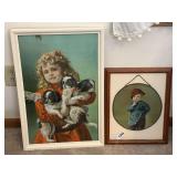 Pair of Framed Vintage Photos