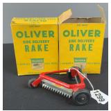 Oliver Side Delivery Rake with (2) Boxes