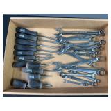 Pittsburg Screwdrivers & Assortment of Wrenches