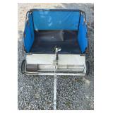 Pull Behind Mulch Sweeper/Bagger