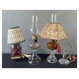 (4) Vintage Lamps