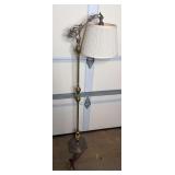 Iron Base Uranium Floor Lamp
