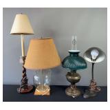 (4) Table Lamps