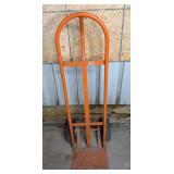 Orange 2-Wheel Cart