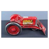 Vintage Toy Tractor with Front Mount Blade
