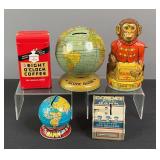 Pressed Metal Money Banks