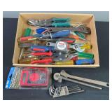 Vise Grips, Wrenches, Tin Snips, & Tools