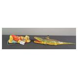 Wind Up Alligator Toy & Pluto