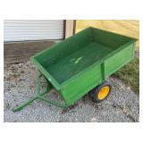 John Deere? Lawn Mower Dump Wagon
