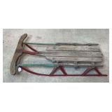 Vintage Snow Sled