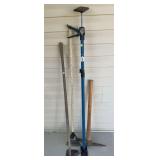 Pick Axe, Rake, Hoe, & Support Pole Clamp
