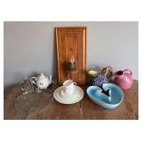 Wall Lantern Decor & Misc. Glassware