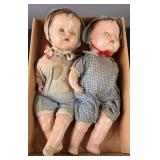 Pair of Antique Baby Dolls