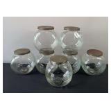 7-Piece Glass Canister Set