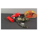 Army Jeeps & Pressed Metal Army Tank