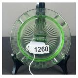 Uranium Glass Ash Tray