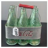 Drink Coca-Cola 6 Pack Carrier with Glass Bottles