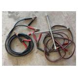 Jumper Cables & 4-Way Tire Wrench