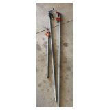 (3) Pipe Clamps