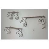 Decorative Metal Wire Shelving