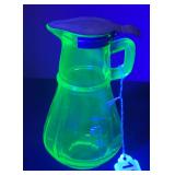 Uranium Glass Creamer