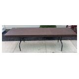 8’ Wooden Folding Table