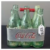 Drink Coca-Cola 6 Pack Carrier with Glass Bottles