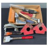 Angle Magnets, Scrapers, & Tools
