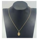 14k Gold Necklace & Pendant