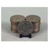 (25) Susan B. Anthony Dollar Coins