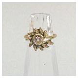 14k White Gold Ring Size 6