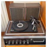 Sears Record Player & Speakers