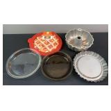 Bundt Pan, Pyrex Pie Dishes, & Misc.