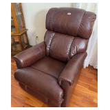 Leather Recliner Rocker Chair