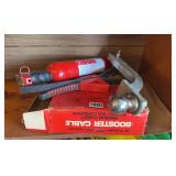 Jumper Cables, Ball Hitch, Filter Wrench, & Fire Extinguisher