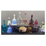 Glass Bells & Assorted Decor