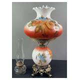 Gone With The Wind Hurricane Lamp & Oil Lamp