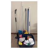 Swifters, Broom, Iron, Ziploc Bags, & Soft Goods