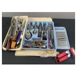 Knives, Flatware & Assorted Utensils
