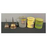 Oilers & Vintage Tins