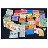 Vintage Hunting Licenses
